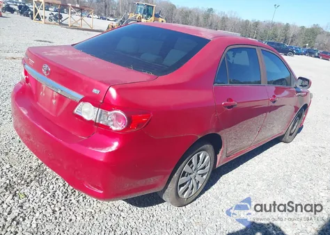 2012 Toyota Corolla Le z USA, uszkodzony, nr VIN 5YFBU4EEXCP013647